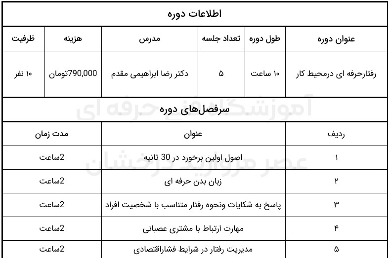 رفتارحرفه-ای-درمحیط-کار-(10-ساعت)